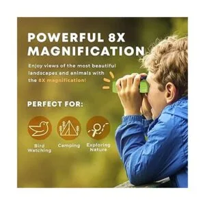 Promora Binoculares para niños juego con lupa y brújula_4