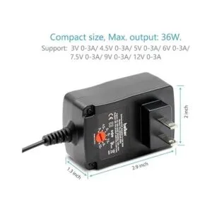 Belker Adaptador universal de 36 W 3 V 4.5 V 5 V 6 V_3