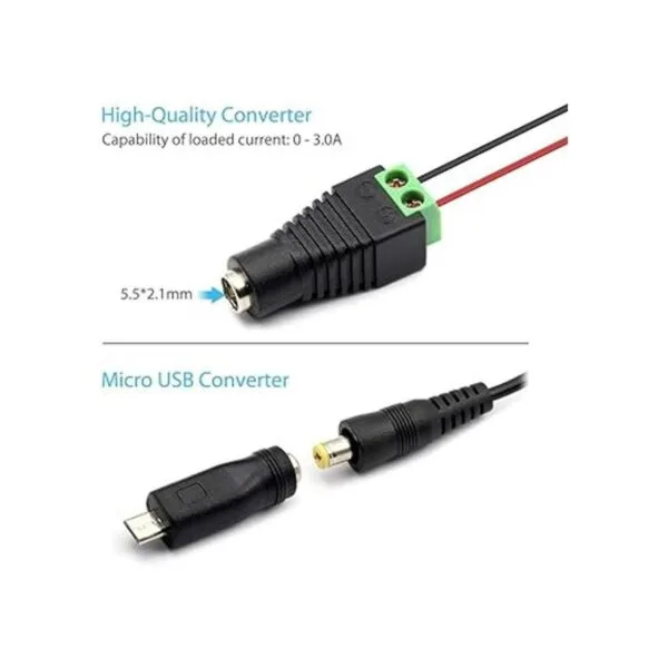 Belker Adaptador universal de 36 W 3 V 4.5 V 5 V 6 V_4