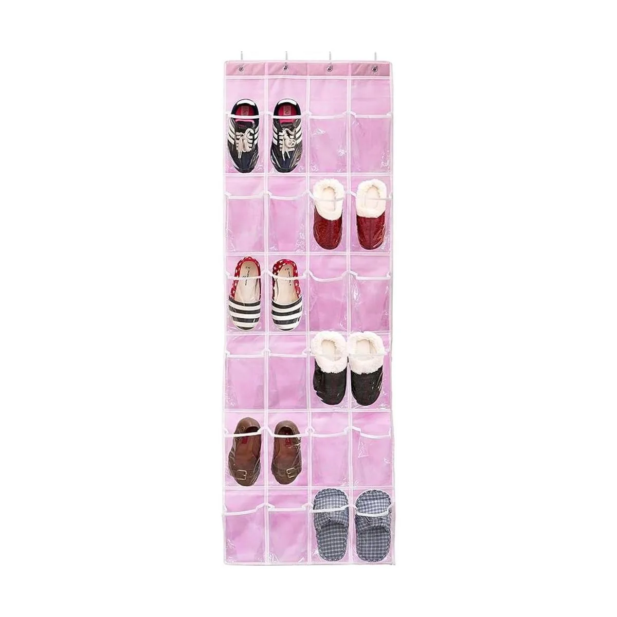 SimpleHouseware Organizador de zapatos para colgar sobre_2