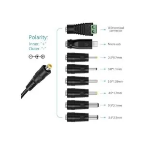 Belker Adaptador universal de 36 W 3 V 4.5 V 5 V 6 V_2