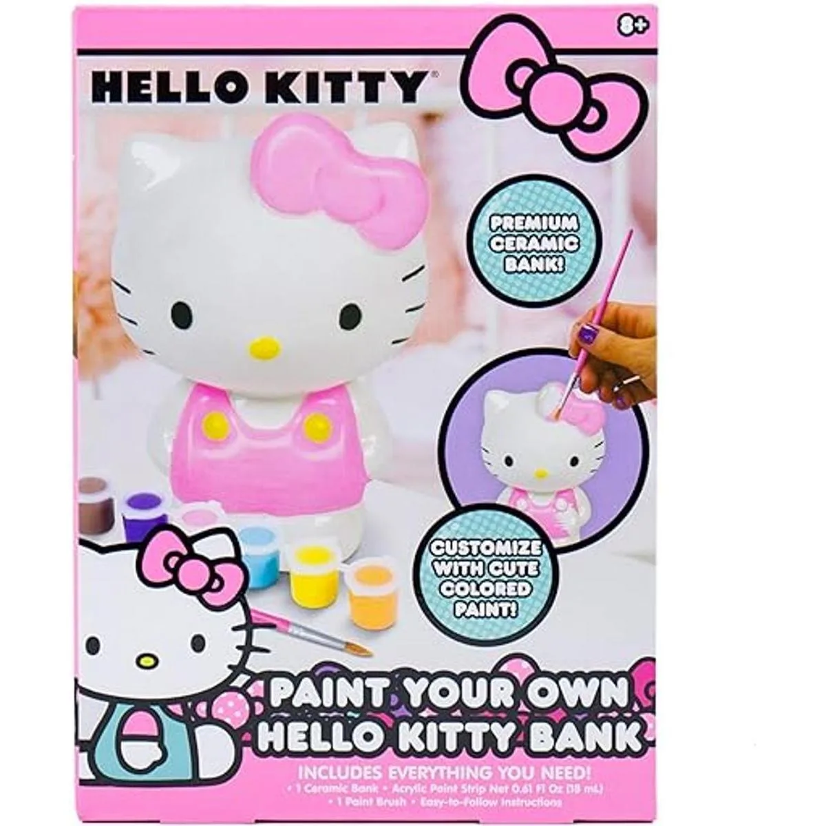Horizon Group USA Hello Kitty Paint Your Own Alcancía