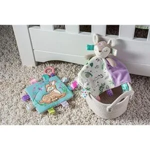 Taggies Manta de seguridad con animales de peluche_5