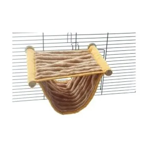 Hamster doble litera cama plataforma de juego con forro_2