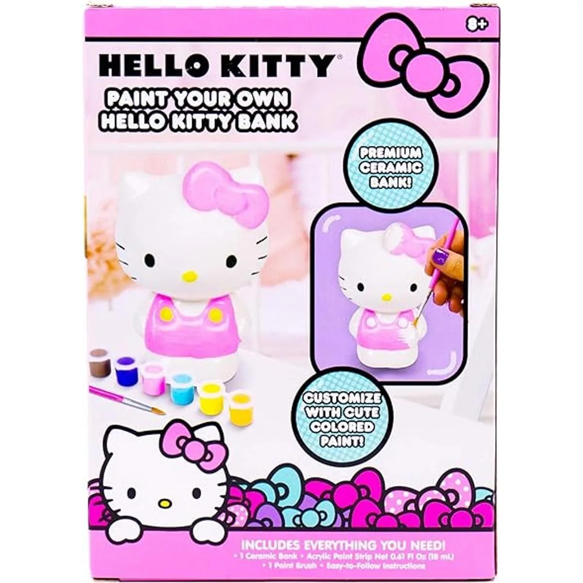 Horizon Group USA Hello Kitty Paint Your Own Alcancía