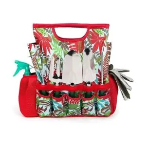 Juego de herramientas de jardín de 9 piezas con guantes y