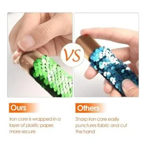 KUUQA 16 pulseras mágicas de lentejuelas de la sirena de 2