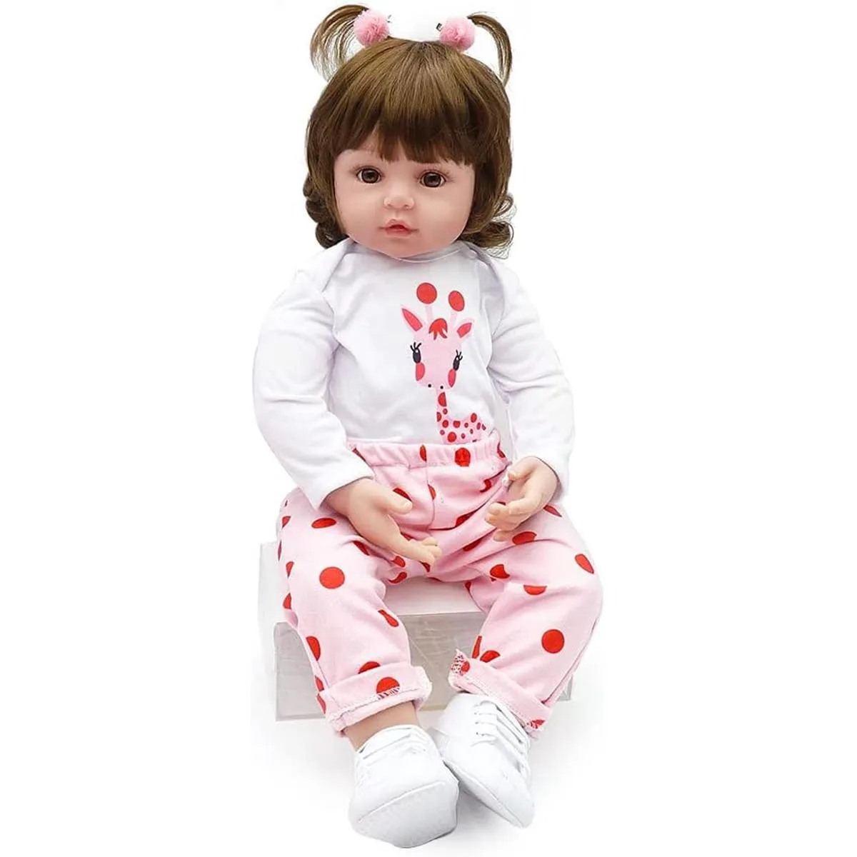 CHAREX Muñecas Reborn para bebé de 18 pulgadas Realisitc_4