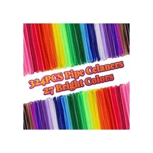 Caydo 324 limpiadores de tuberías de 27 colores tallos de_2