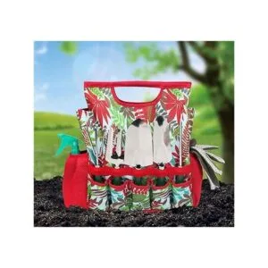 Juego de herramientas de jardín de 9 piezas con guantes y