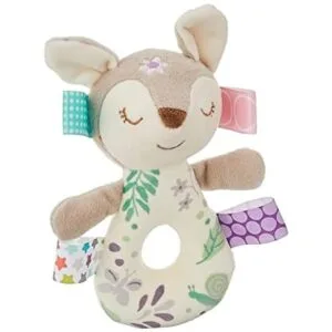 Taggies Sonajero suave bordado Flora Fawn_1