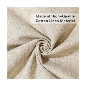 Fahrendom Rustic Be Still Funda de cojín decorativa con