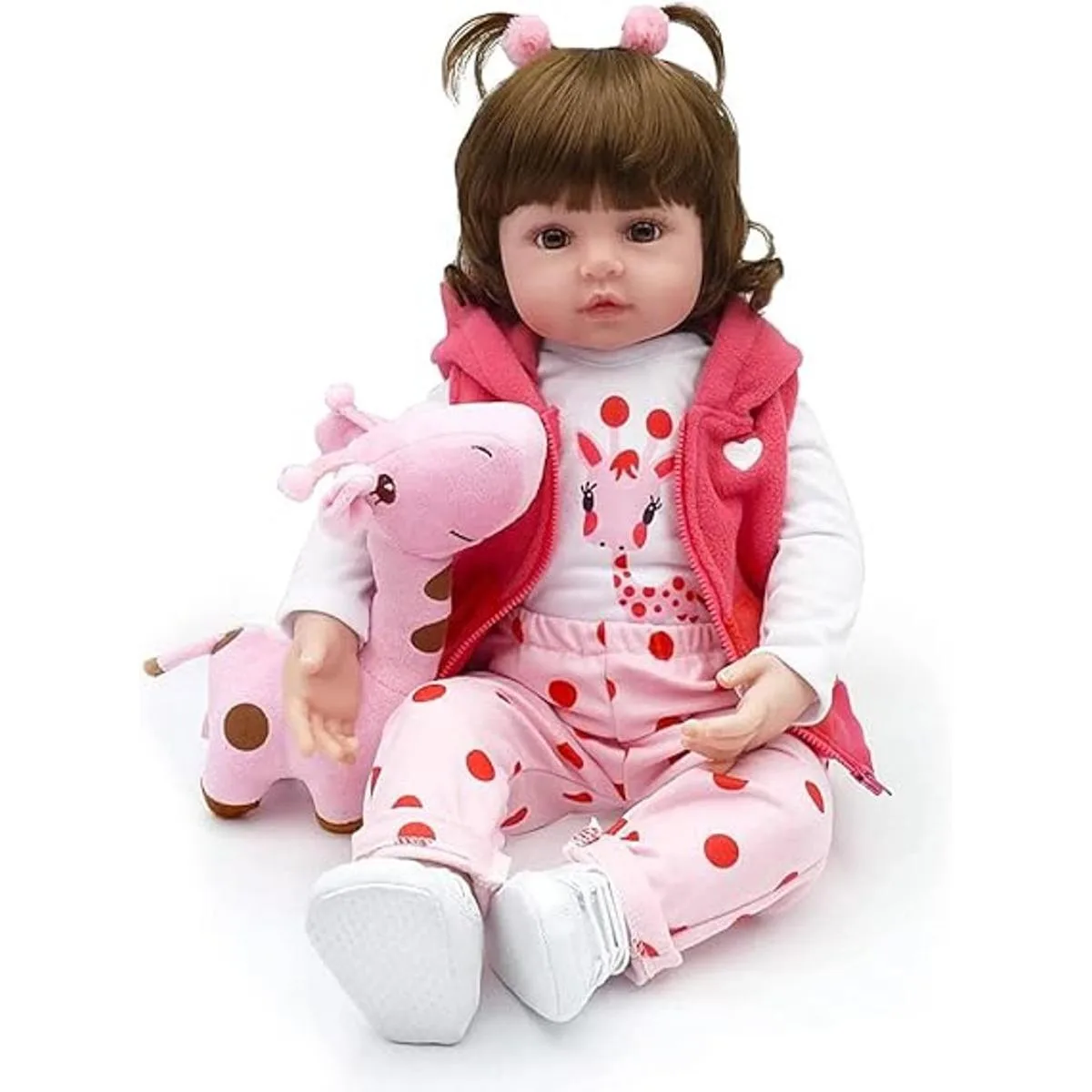 CHAREX Muñecas Reborn para bebé de 18 pulgadas Realisitc_1