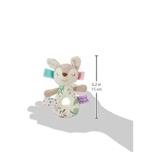 Taggies Sonajero suave bordado Flora Fawn_5