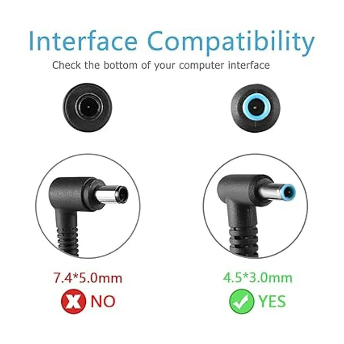 Boyuan 195 V 462 A 90 W AC cargador de repuesto para HP_3