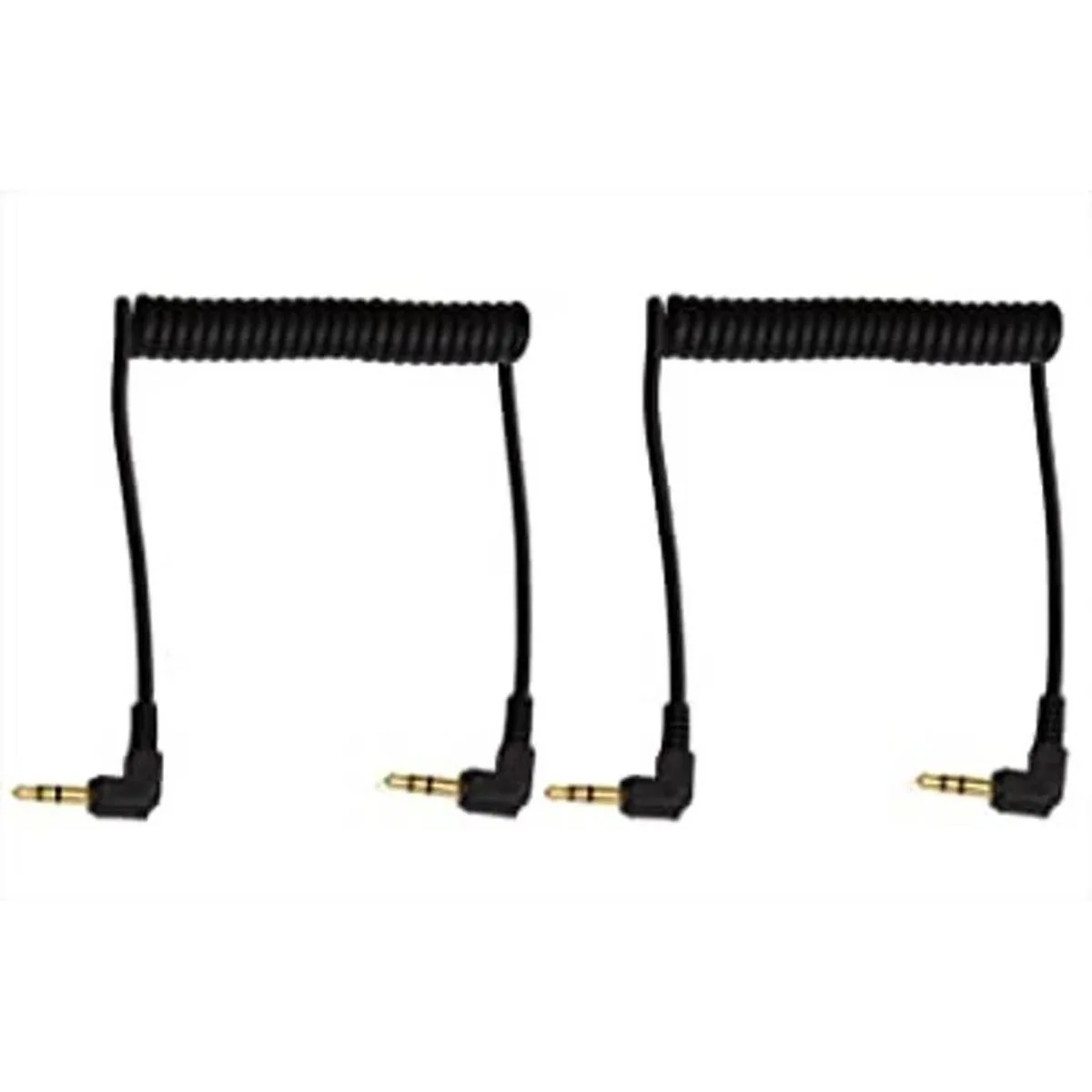 Mini Skater Cable de audio en espiral de 0.138 in macho a_1