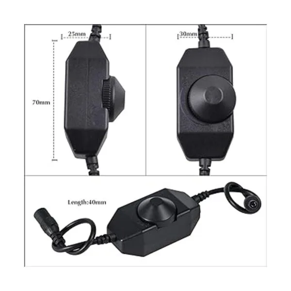 JUNWEN Regulador de intensidad LED para SMD 2835 3528_3