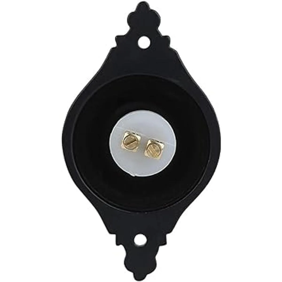 Timbre de timbre de hierro con cable botón vintage en_4