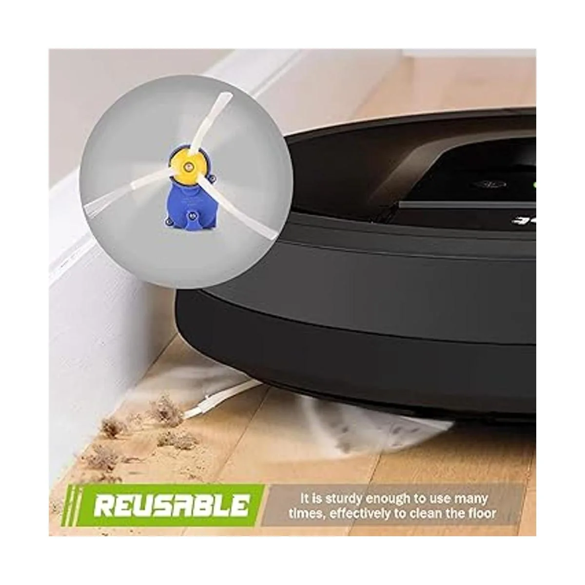 Módulo de motor de cepillo lateral para aspiradora iRobot