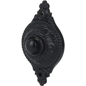 Timbre de timbre de hierro con cable botón vintage en_3