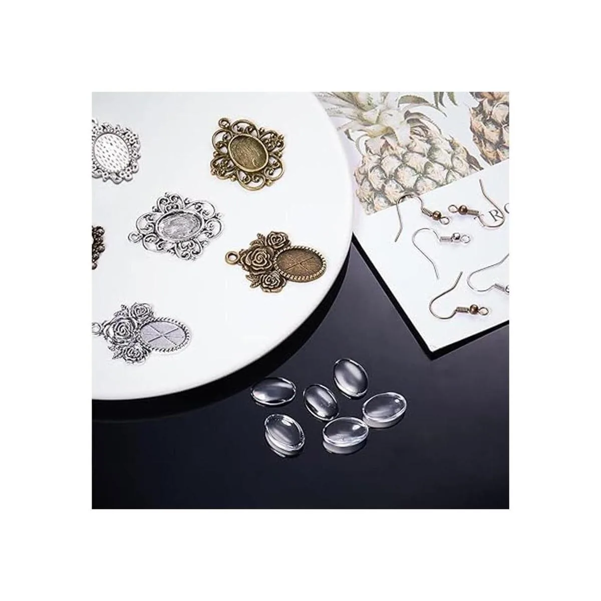 PH PandaHall 36 piezas de 3 estilos de pendientes con_5