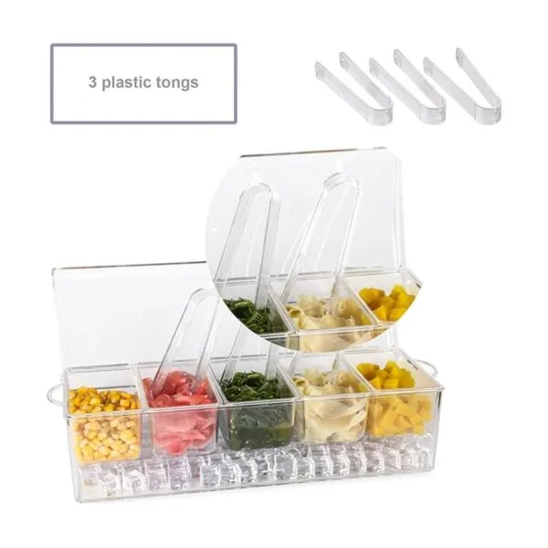 IVYHOME Servidor de condimentos refrigerado Barra de_3