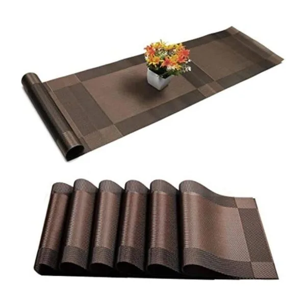 Manteles individuales con caminos de mesa manteles