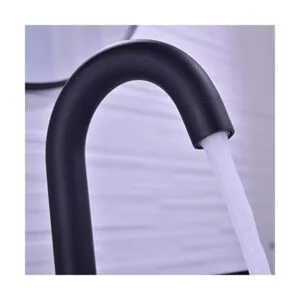 TRUSTMI grifo para lavamanos de baño. Negro