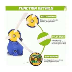 Módulo de motor de cepillo lateral para aspiradora iRobot