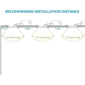 TORCHSTAR Luz de techo empotrable de 18W de 8 pulgadas_3