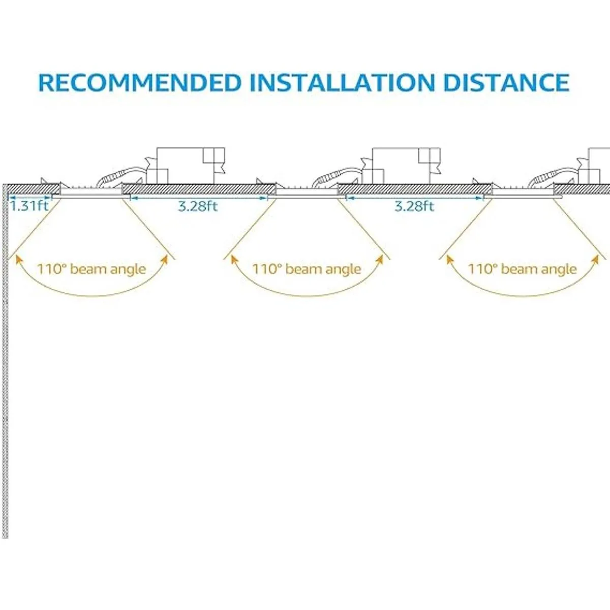 TORCHSTAR Luz de techo empotrable de 18W de 8 pulgadas_3