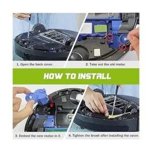 Módulo de motor de cepillo lateral para aspiradora iRobot