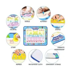 Jasonwell Aqua Magic Doodle Mat 40 x 32 pulgadas tapete_4