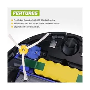 Módulo de motor de cepillo lateral para aspiradora iRobot