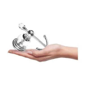 BATHSIR Gancho para toallas de baño cristal gancho de_4