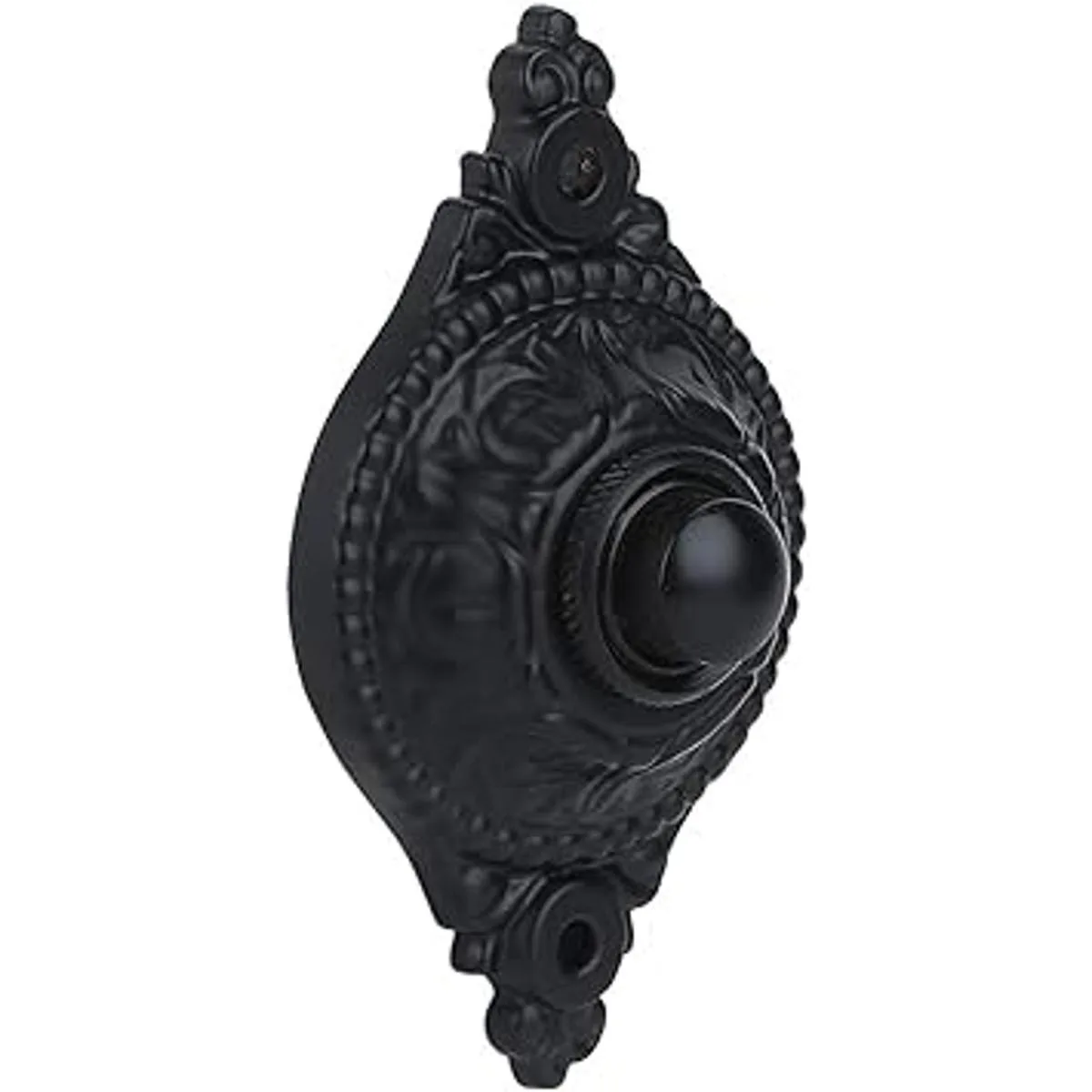 Timbre de timbre de hierro con cable botón vintage en_2