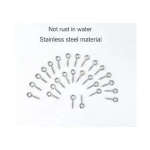 IDEALSV 304 Gancho pequeño de acero inoxidable para