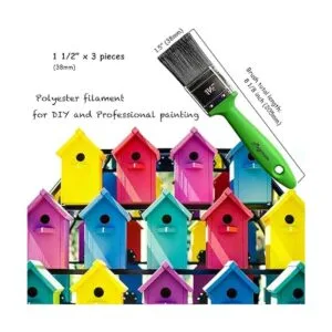 Magimate Juego de pinceles para muebles vallas y molduras