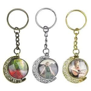 Anillo de bronce envejecido para marcapáginas juego de_4