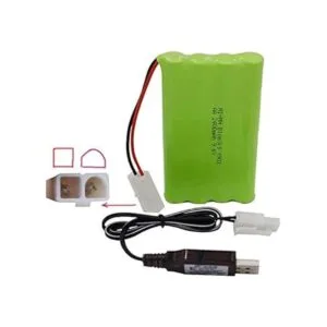 Blomiky 1 paquete de baterías AA recargables de 8 celdas_3