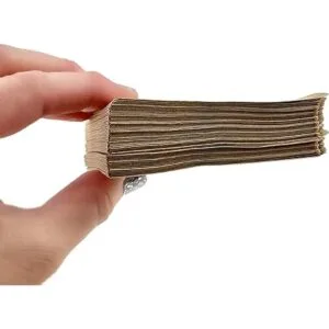 50 mini bolsas de papel Kraft 4 x 2.5 pulgadas DIY_4