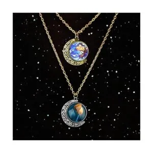 Anillo de bronce envejecido para marcapáginas juego de_6