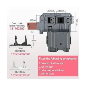LXun 131763202 131763256 Interruptor de bloqueo de puerta_2