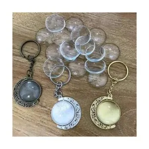 Anillo de bronce envejecido para marcapáginas juego de_3