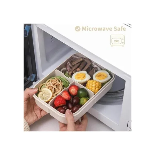 MISS BIG Fiambrera estilo bento para adultos a prueba_6