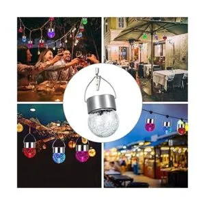 SUNWIND Luces solares colgantes para exteriores paquete