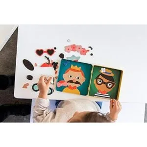 Petit Collage Divertido juego magnético de viaje para la_4