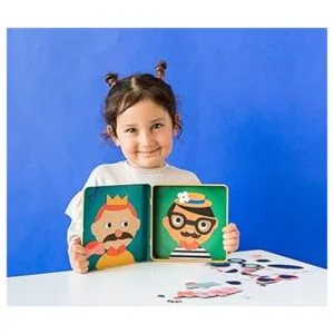 Petit Collage Divertido juego magnético de viaje para la_3