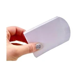 50 mini bolsas de papel blancas 3.9 x 2.6 in DIY_2