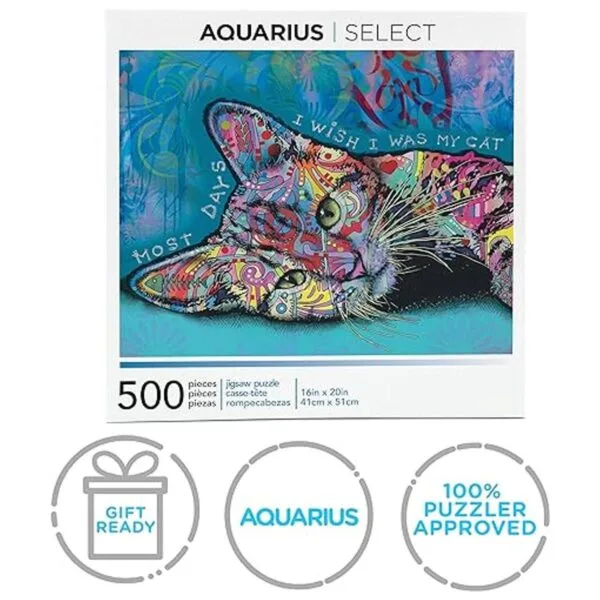 AQUARIUS Dean Russo Rompecabezas para gatos rompecabezas